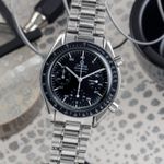 Omega Speedmaster Reduced 3510.50.00 (Onbekend (willekeurig serienummer)) - Zwart wijzerplaat 39mm Staal (3/8)