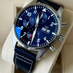 IWC Pilot Chronograph IW378003 (2021) - Blauw wijzerplaat 43mm Staal (3/7)