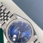 Rolex Datejust 36 16234 (2001) - Blauw wijzerplaat 36mm Staal (4/8)