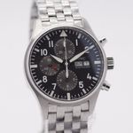 IWC Pilot Spitfire Chronograph IW377719 (2019) - Grey dial 43 mm Steel case (4/8)