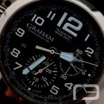 Graham Chronofighter R.A.C. 2CCAS.U01A (2024) - Black dial 48 mm Steel case (5/8)