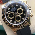 Rolex Daytona 116518LN (2023) - Black dial 40 mm Yellow Gold case (7/8)