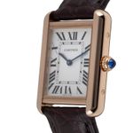 Cartier Tank Solo W5200024 (Unknown (random serial)) - Silver dial 31 mm Rose Gold case (6/8)
