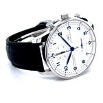 IWC Portuguese Chronograph IW371446 (2016) - Silver dial 41 mm Steel case (3/8)