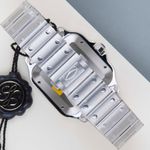 Cartier Santos WSSA0062 (2026) - Green dial 40 mm Steel case (6/8)