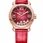 Chopard Happy Sport 275378-5005 (2024) - Pearl dial 33 mm Rose Gold case (1/1)