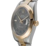 Rolex Datejust 41 126303 (Unknown (random serial)) - Grey dial 41 mm Gold/Steel case (6/8)