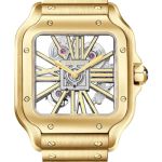 Cartier Santos WHSA0042 (2026) - Transparant wijzerplaat 40mm Geelgoud (1/1)