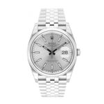 Rolex Datejust 36 126200 (2025) - Silver dial 36 mm Steel case (1/5)