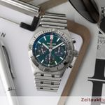 Breitling Chronomat 42 AB0134101L1A1 (2022) - Groen wijzerplaat 42mm Staal (1/8)
