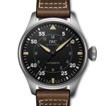 IWC Big Pilot IW329701 (2023) - Zwart wijzerplaat 43mm Titanium (1/1)