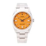 Rolex Oyster Perpetual 36 126000 (2021) - Yellow dial 36 mm Steel case (1/4)