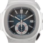 Patek Philippe Nautilus 5980/1A-001 (2010) - Blue dial 41 mm Steel case (2/6)