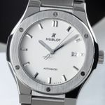 Hublot Classic Fusion 548.NX.2610.NX (2020) - White dial 42 mm Titanium case (3/8)