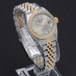 Rolex Lady-Datejust 79173 (2005) - Grey dial 26 mm Gold/Steel case (4/8)