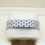 Cartier Panthère 1100 (1995) - White dial 27 mm Gold/Steel case (6/8)