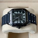 Cartier Santos WSSA0039 (2024) - Zwart wijzerplaat 40mm Staal (4/7)