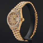 Rolex Lady-Datejust 69178 (1995) - Diamant wijzerplaat 26mm Geelgoud (4/8)