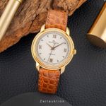 Maurice Lacroix Les Classiques Date 23293 (1995) - Beige wijzerplaat 35mm Goud/Staal (3/8)