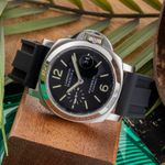 Panerai Luminor Marina Automatic PAM00220 (2007) - Zwart wijzerplaat 44mm Staal (2/8)