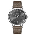 IWC Portofino Automatic IW458603 (2025) - Grijs wijzerplaat 37mm Staal (1/1)