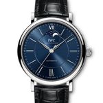 IWC Portofino Automatic IW459402 (2023) - Blauw wijzerplaat 40mm Staal (1/1)