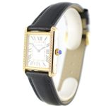 Cartier Tank Solo W5200002 (2014) - Silver dial 31 mm Yellow Gold case (2/7)