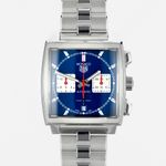 TAG Heuer Monaco CBL2111.BA0644 (Unknown (random serial)) - Blue dial 39 mm Steel case (1/5)