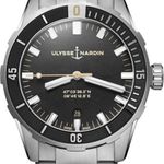 Ulysse Nardin Diver 8163-175-7M/92 (2026) - Black dial 43 mm Steel case (1/1)