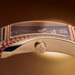 Patek Philippe Gondolo 4962/200R-001 (2024) - Brown dial 29 mm Rose Gold case (3/4)