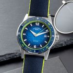 Mühle Glashütte Unknown M1-52-22-CK (Unknown (random serial)) - Blue dial 43 mm Steel case (3/8)