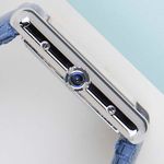 Cartier Tank WSTA0062 (2022) - Silver dial 34 mm Steel case (8/8)