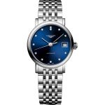 Longines Elegant L4.309.4.90.6 (2026) - Blauw wijzerplaat 25mm Staal (1/1)