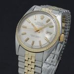 Rolex Datejust 1601 (1972) - Zilver wijzerplaat 36mm Goud/Staal (7/7)