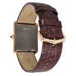 Cartier Tank Solo W5200025 (Unknown (random serial)) - Silver dial 35 mm Rose Gold case (3/3)