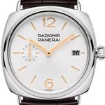 Panerai Radiomir PAM01570 (2026) - Wit wijzerplaat 40mm Staal (1/1)