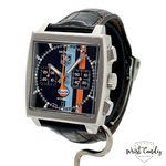 TAG Heuer Monaco CW211A.FC6228 (2007) - Wit wijzerplaat 38mm Staal (2/8)