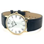 Jaeger-LeCoultre Vintage 1401111N (Unknown (random serial)) - White dial 37 mm Yellow Gold case (6/8)