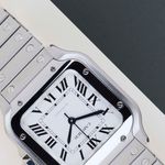 Cartier Santos WSSA0029 (2025) - Silver dial 35 mm Steel case (4/8)