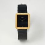 Piaget Protocole 9154 (1975) - Black dial 26 mm Yellow Gold case (2/4)