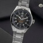 TAG Heuer Autavia WBE5114.EB0173 (2020) - Zwart wijzerplaat 42mm Staal (3/8)