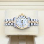 Rolex Lady-Datejust 79173 (2003) - Zilver wijzerplaat 26mm Goud/Staal (5/7)