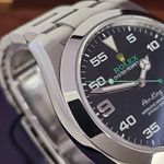 Rolex Air-King 116900 (2018) - Black dial 40 mm Steel case (3/4)