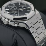 Audemars Piguet Royal Oak Chronograph 26240ST (2022) - Black dial 41 mm Steel case (7/8)