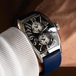 Franck Muller Master Banker 9880 MB SC DT (Onbekend (willekeurig serienummer)) - Zwart wijzerplaat 44mm Staal (5/6)