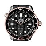 Omega Seamaster Diver 300 M 210.22.42.20.01.002 (2024) - Black dial 42 mm Gold/Steel case (1/8)