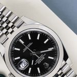 Rolex Datejust 41 126300 (2019) - Zwart wijzerplaat 41mm Staal (4/8)