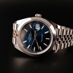 Rolex Datejust 41 126300 (2021) - Blue dial 48 mm Steel case (1/8)