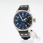 IWC Big Pilot IW501001 (2024) - Zwart wijzerplaat 46mm Staal (1/4)