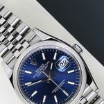 Rolex Datejust 36 126200 (2024) - Blauw wijzerplaat 36mm Staal (2/8)